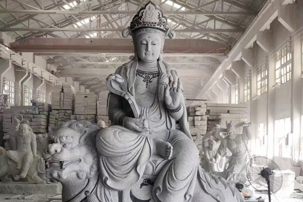 Buddha statue carving
