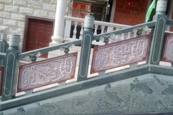 Railing carving