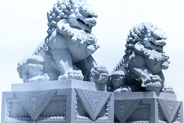 Divine beast carving